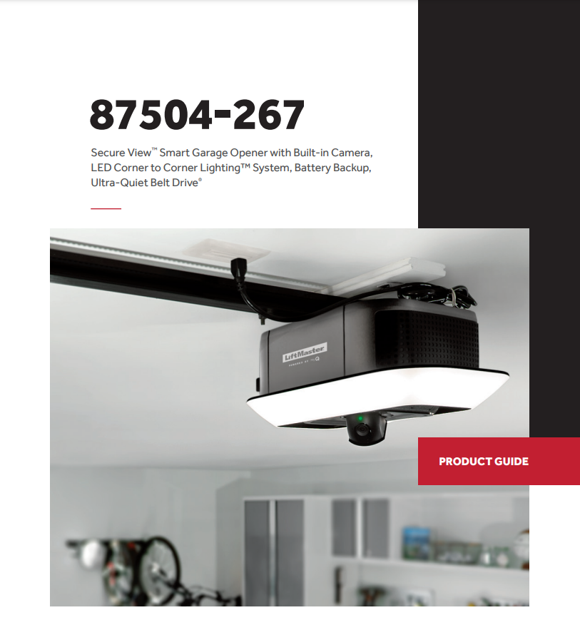 LIFT MASTER MODEL 87504-267