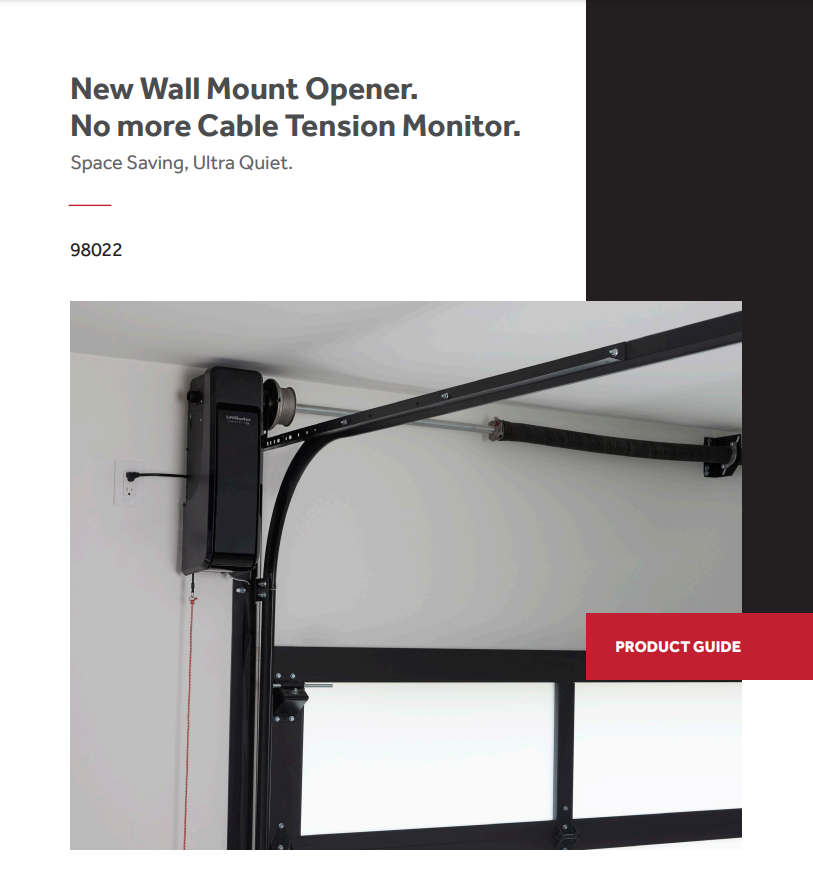 LIFT MASTER MODEL 98022